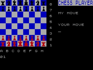 The Chess Player screenshot 3 for ZX Spectrum